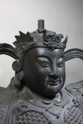 图片[2]-Bronze Wei Tuo Statue-China Archive